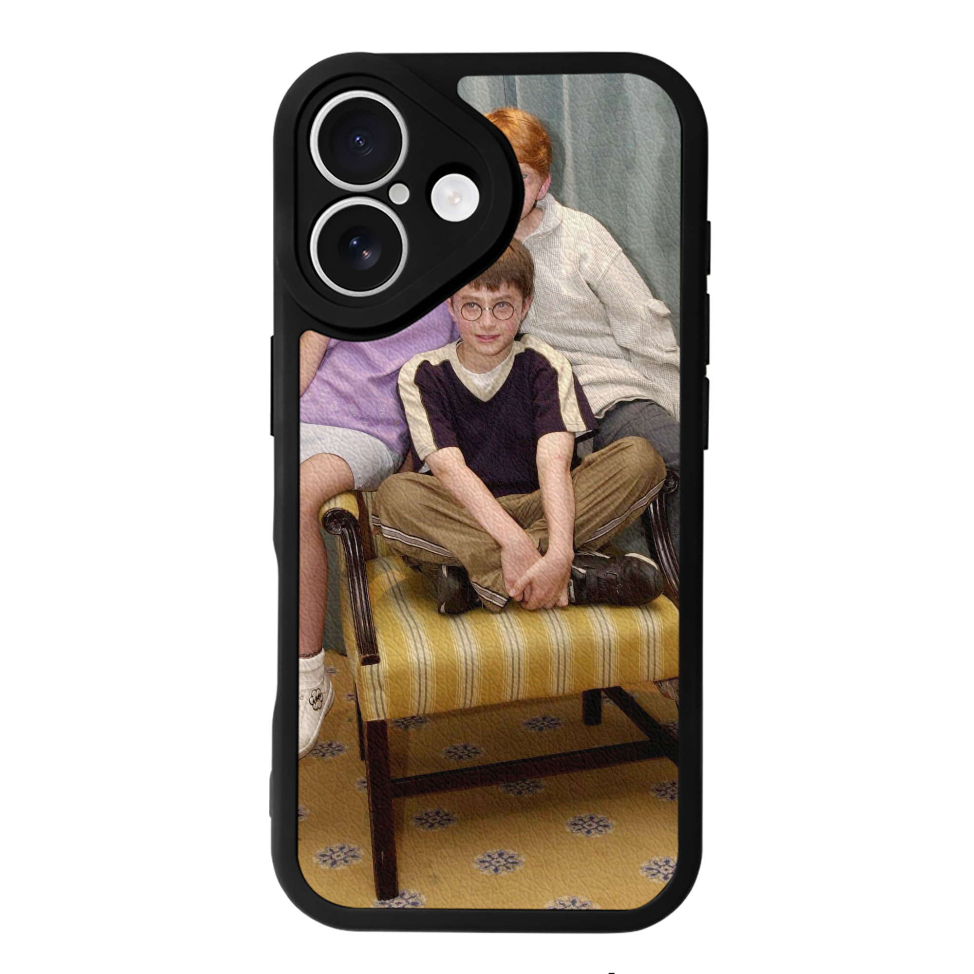 （画像用） Harry Potter ハリー・ポッターシリーズ 【iPhone 16シリーズ対応】シリコンスマホケース（レザー調） 材質：シリコン